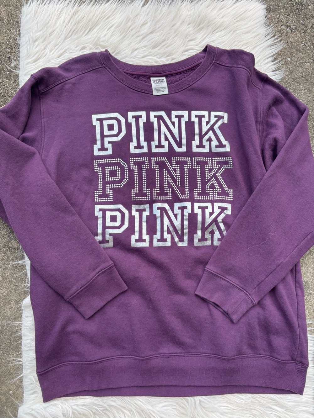 Victoria's Secret pink sweatshirt